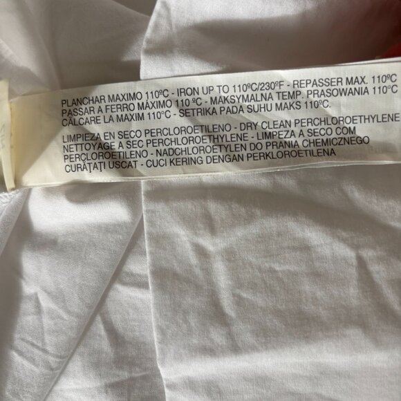 White Zara Ruffled Off-Shoulder Blouse - Medium - Picture 7 of 7